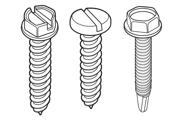 Shelf Label art Screws and Bolts