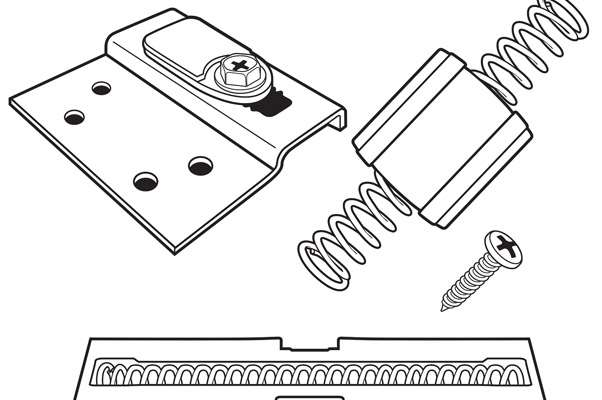 Shelf Label art Sliding Door Parts