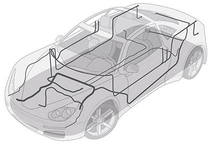 Ghosted art - auto wiring